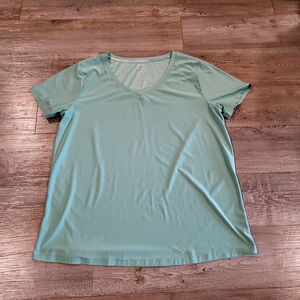 Sonoma Sleepwear V Neck Soft Tee Shirt Shirt Womens Size Large